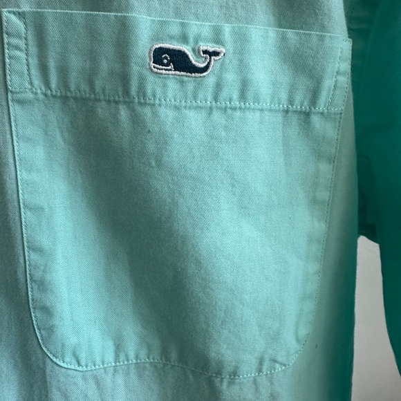 Vineyard Vines Slim Fit Tucker Shirt in Seafoam – men’s M - Picture 4 of 9